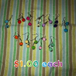 Colorful earrings